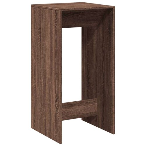 VidaXL Barski stol smeđa boja hrasta 51x50x103,5 cm konstruirano drvo Slike