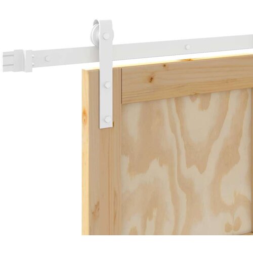  Klizna vrata Prirodna i bijela 86 x 211 cm Masivna borovina - Prirodna i bijela 86 x 211 cm 200 cm Cene