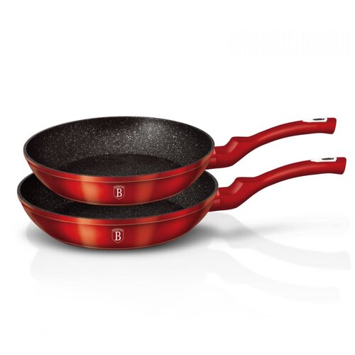 Shumee set 2 granitnih ponev 22/26CM berlinger haus metalic line bordo BH-1612-NF, (21385270) Cene