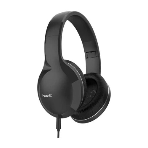 Havit Žičane slu&amp;scaron;alice s mikrofonom HV-H100d, crne Slike