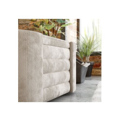 Atelier Del Sofa klupa Rosa u kutiji, 105 cm x 42 cm x 42 cm, krem Slike