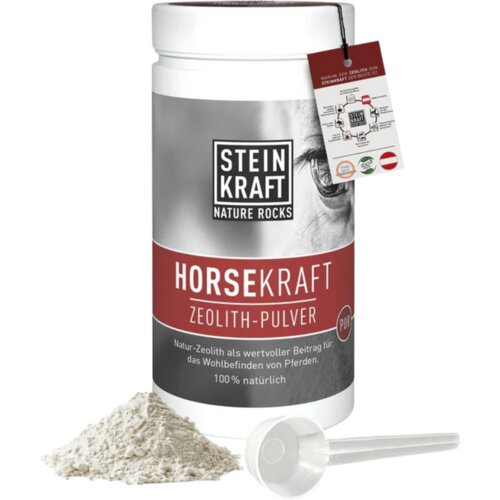 Steinkraft Zeolit v prahu Pur HORSEKRAFT - 1 kg Slike