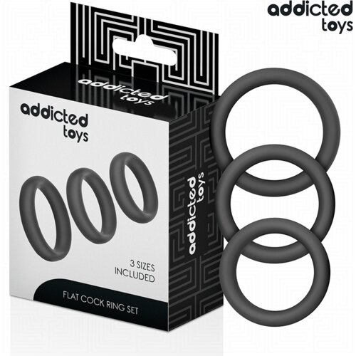 Addicted Toys Cock KOMPLET EREKCIJSKIH OBROČKOV Addicted Toys IV Slike