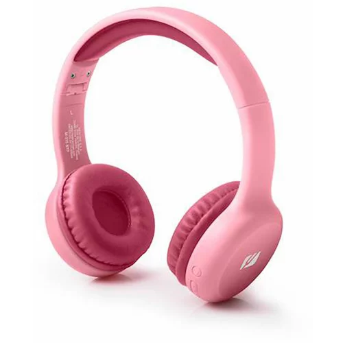 Muse Naglavne slušalke M 215, Bluetooth, roza