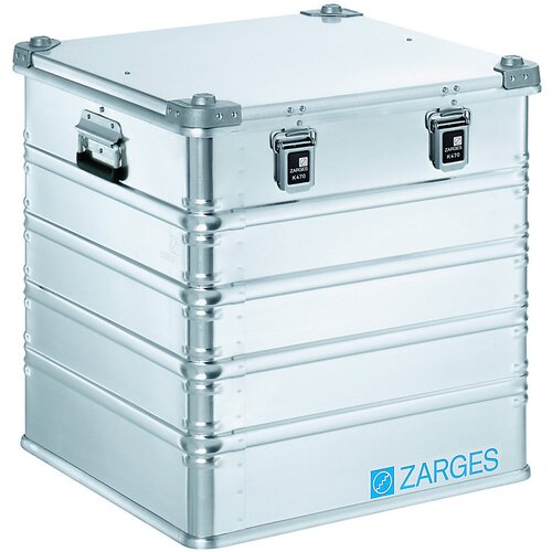 Zarges Aluminijast transportni zaboj, prostornina 175 l, notranje mere DxŠxV 550 x 550 x 580 mm, v robustni izvedbi Cene