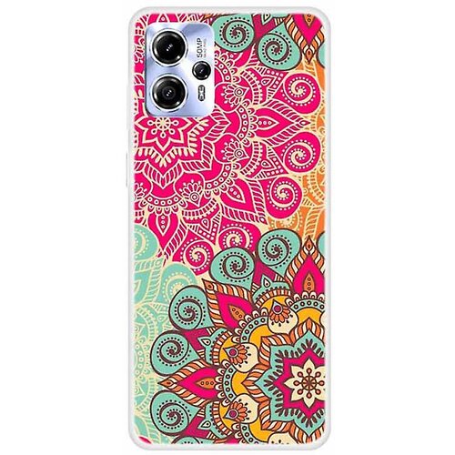 INORCO Za Motorola Moto G13 4G Pattern Print Design etui za telefon, upogljiv TPU ovitek, odporen proti udarcem, (22035425) Slike