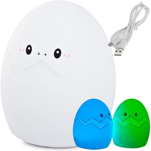  RGB akumulatorska mehka otroška lučka touch 1200mAh USB jajček Cene