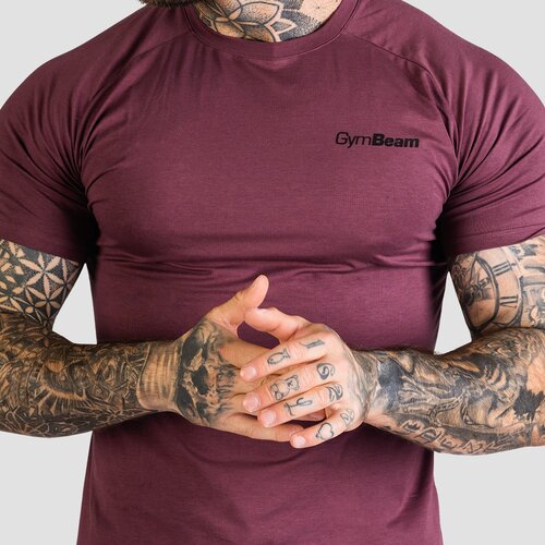 GymBeam mu&amp;scaron;ka majica TRN Fitted Eggplant 73006 Slike