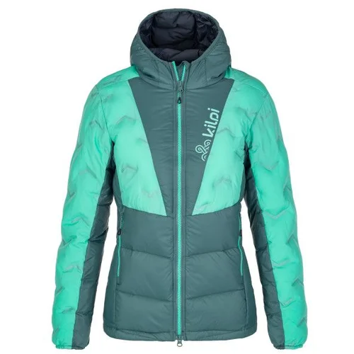 Kilpi Women's insulated jacket TEVERY-W DARK GREEN