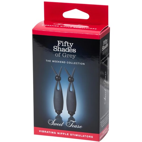 Fifty Shades of Grey Vibracijske sponke za bradavičke Fifty Shades of Grey, črne Slike