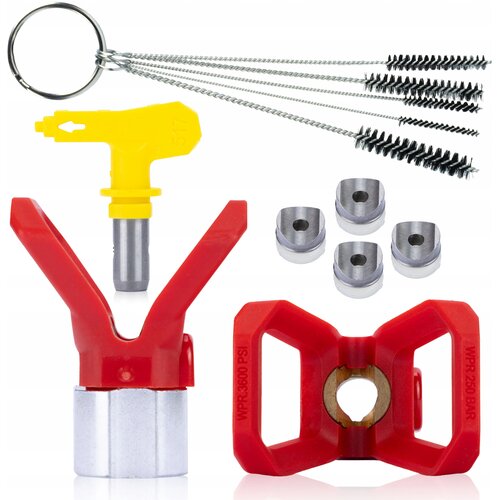 Rosfix SET &amp;Scaron;OB ZA BRIZGANJE BARVE MODEL 517 + 3 X VTIČNICA/TESNILO ZA POKROVČEK &amp;Scaron;OBE + 1 X POKROVČEK &amp;Scaron;OBE ZA ENOTO ZA BARVANJE + ČOPIČ ZA ČI&amp;Scaron;ČENJE PI&amp;Scaron;TOLE ZA BARVANJE, (21736797) Slike