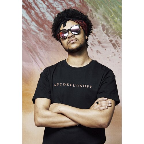 MT Men Black ABC T-shirt Cene
