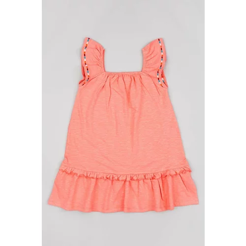 Zippy Dječja haljina boja: narančasta, mini, širi se prema dolje