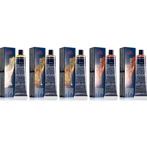 Wella Professionals Koleston Perfect ME+ Bundle barva za lase ugodno pakiranje odtenek 55/55, 7/73, 6/73, 6/3, 8/73 Cene