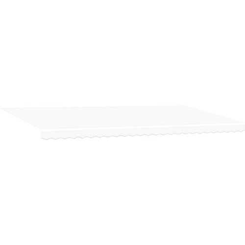 vidaXL avtomatska retraktibilna tenda bela 600x300 cm, zamenjava tkanine za tenda 6x3 m bela Cene