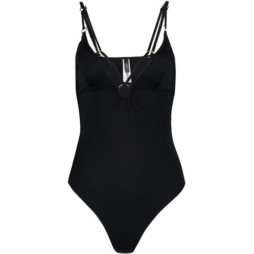 Trendyol Black Ring Accessory Detailed Swimsuit Slike