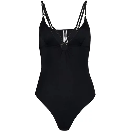 Trendyol Black Ring Accessory Detailed Swimsuit