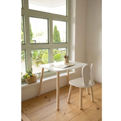 Hanah home hannah home dečiji set sto i stolica bunny Slike