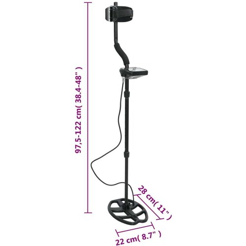  metala s dubinom pretraživanja 20 cm i LCD zaslonom Slike