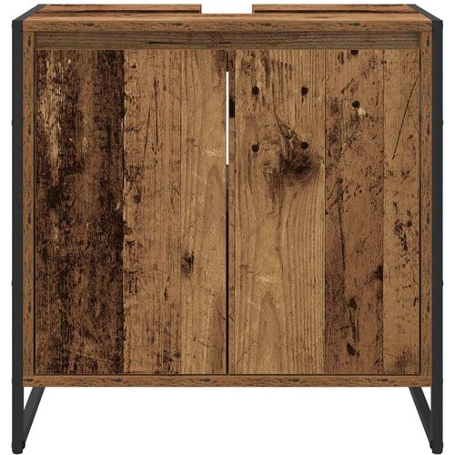  Kupaonski ormar Staro drvo 60 x 30 x 60 cm Konstruirano drvo Slike