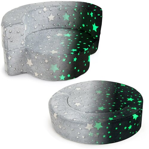 Costway Okrogla modularna otro&scaron;ka zofa v fluorescenčnih barvah, (5000359593) Cene