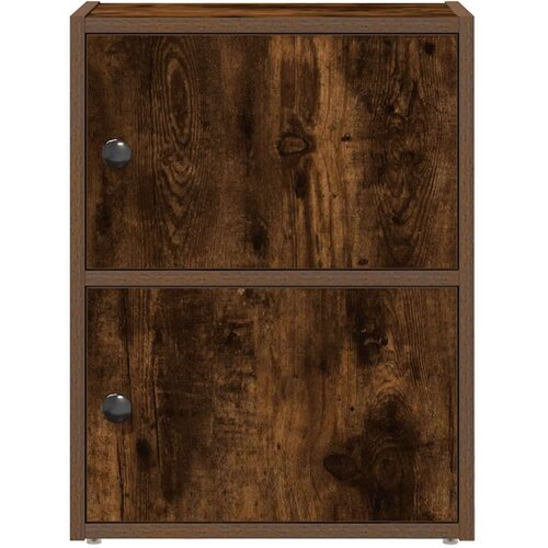 VidaXL Regal za knjige boja hrasta 40x24x52 cm od konstruiranog drva Slike