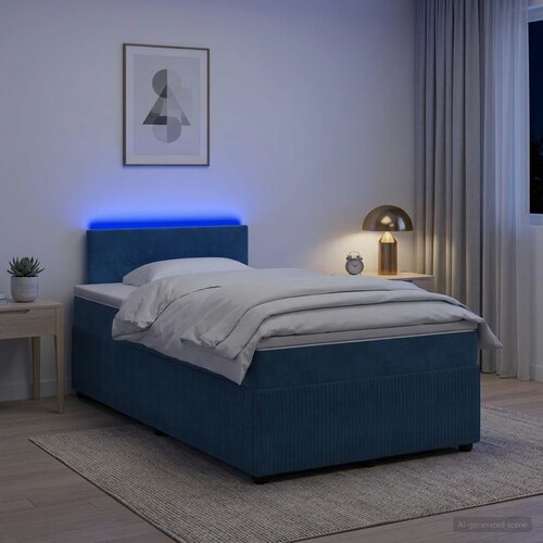  Boxspring krevet s madracem Plava 120 x 190 cm Bar&scaron;un Cijene