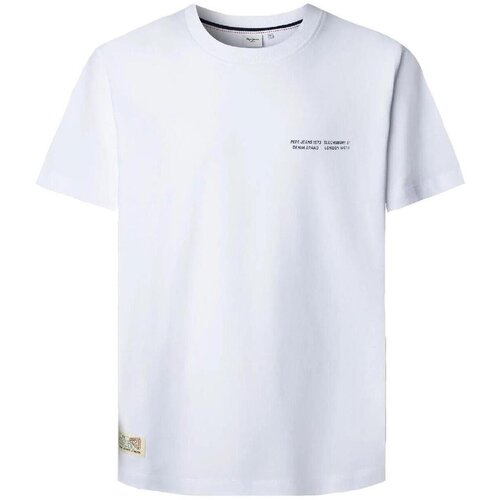 PepeJeans Majice s kratkimi rokavi PM5010294 800 Bela Cene