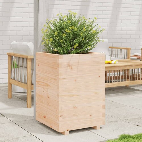 vidaXL Vrtna sadilica 50x50x72 5 cm od masivne borovine Cijene