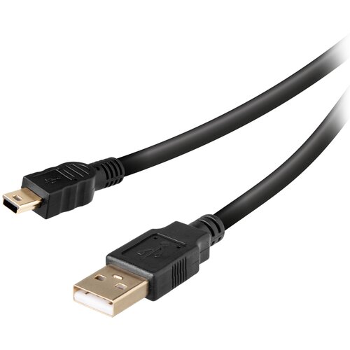 Vivanco Podatkovni kabel USB 2.0 A-MINI B, 1,8 m, (5000093455) Cene