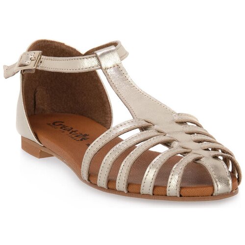 Priv Lab Sandali &amp;amp; Odprti čevlji PLATINO LAMINATO Siva Slike