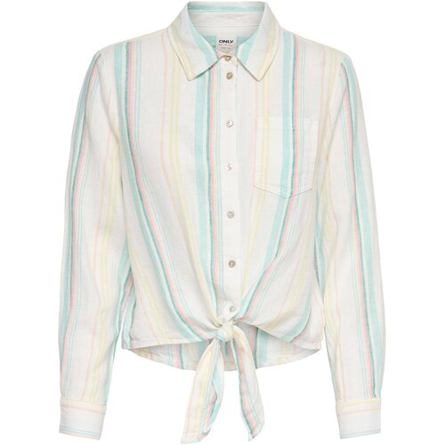 Only Bluza &amp;#039;Lecey&amp;#039; me&amp;scaron;ane barve / bela Slike