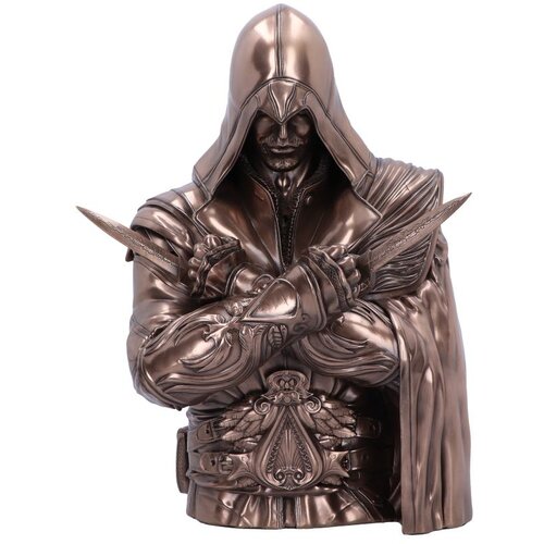  Assassins Creed Ezio bronasti doprsni kip 30cm Nemesis Now Slike