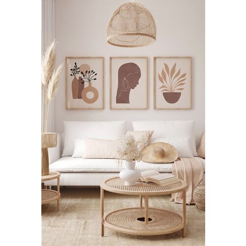 Wallity slika 3Dartsoho64, 3 dela, 33 x 48 cm Cene