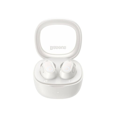 Baseus slu&amp;scaron;alke+mikrofon Bowie WM02 bele Bluetooth brezžične NGTW180002 Slike