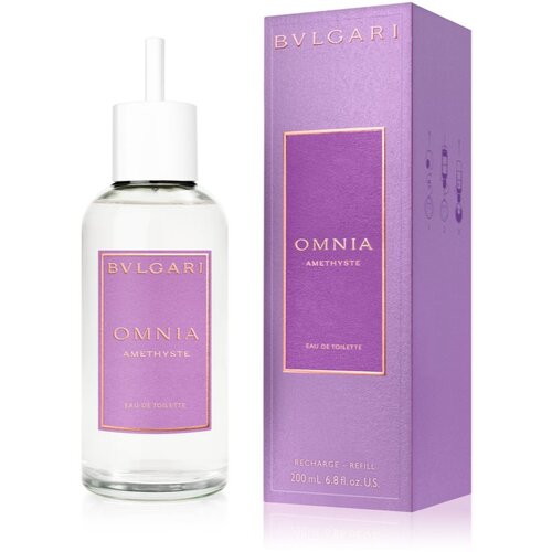 Bvlgari Omnia Amethyste toaletna voda nadomestno polnilo za ženske 200 ml Slike