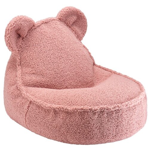 Wigiwama Ružičasta vreća za bebe od boucl&amp;eacute; tkanine Bear &amp;ndash; Slike