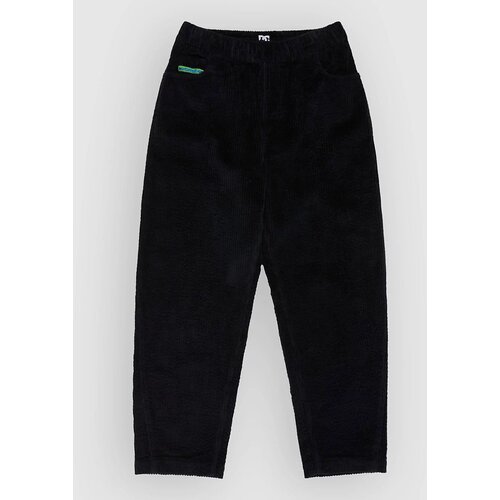 DC Barrel Cord Kids Pants black Cene