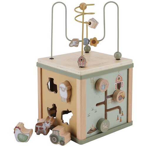 Little dutch Aktivnostna kocka Little Farm LD7131 Cene