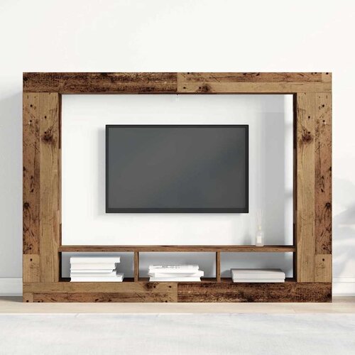  ormar Zidne Staro drvo 152 x 22 x 113 cm Konstruirano drvo Slike