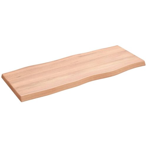 vidaXL Stolna ploča svjetlosmeđa 100x40x4 cm od obrađene hrastovine Cijene