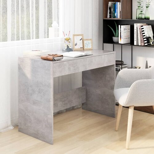  Radni stol siva boja betona 101 x 50 x 76,5 cm od iverice Cijene