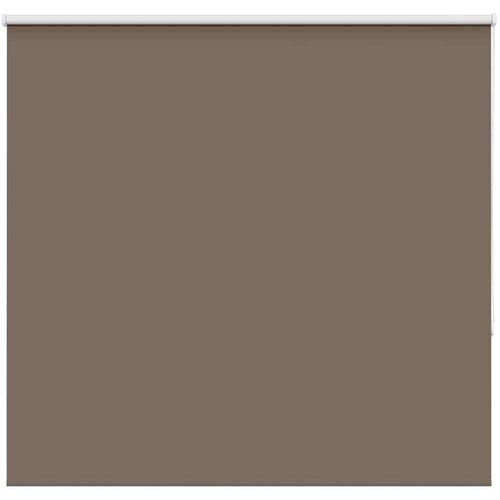 VidaXL Rolo zavjesa Blackout Coffee 145x150 cm &amp;Scaron;irina tkanine 141,6 cm Slike