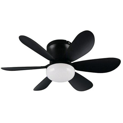 Trio Leuchten Stropni ventilator Lund (Črna, 53 cm, 12 W, Topla bela) Cene