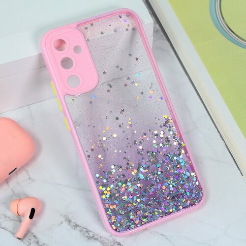 Teracell maska Frame Glitter za Samsung A346B Galaxy A34 5G roze Cene