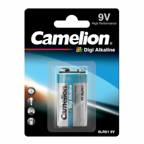 Camelion alkalna baterija 9V 6LR61-DIGI-700/BP1 Slike