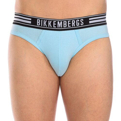 Bikkembergs Spodnje hlače BKK1USP07BI-LIGHT BLUE Modra Slike