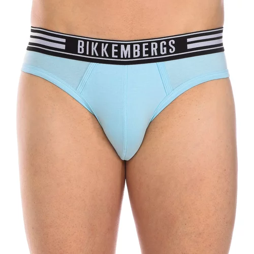 Bikkembergs Spodnje hlače BKK1USP07BI-LIGHT BLUE Modra