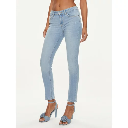 Liu Jo Jeans hlače UXX042 D4811 Modra Slim Fit