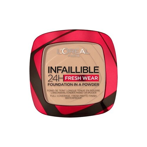 L&amp;acute;Or&amp;eacute;al Paris L&amp;#039;Oreal Paris Infaiilible 24H kompaktni puder 130 True beige Slike